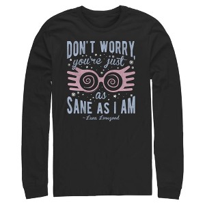 Mens Harry Potter Luna You’re Just As Sane as I Am Long Sleeve Shirt - 1 of 4