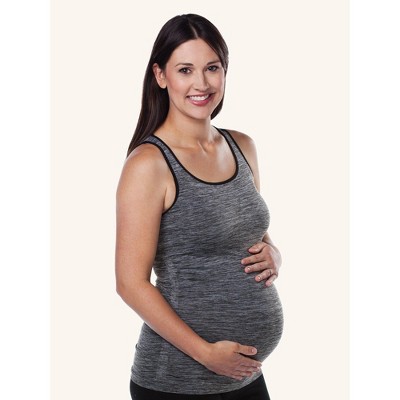 Leading Lady Loving Moments Shirred Side Maternity Tank