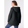 Roaman's High Pile Fleece Lined Nylon Jacket - 3 of 3