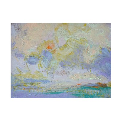 Trademark Fine Art - Dorothy Fagan  Heaven and Earth III Canvas Art