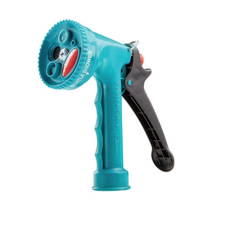 Gilmour Select-A-Spray 7 Pattern Multi-Pattern Plastic Hose Nozzle, 1 of 3