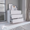 CAVINAS 3 Drawer Dresser for Bedroom,Wood Storage Cabinet Chest of Drawers for Living Room,Entryway,Hallway - 2 of 4
