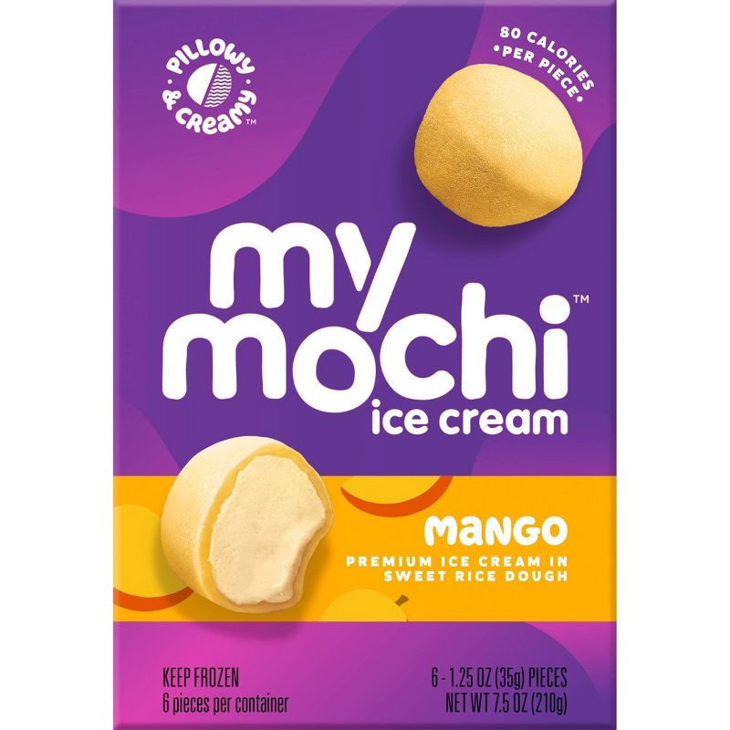 My/Mochi Mango Ice Cream - 6pk, 1 of 10