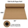 UOFFICE Kraft Paper Roll 40/50lbs 6" to 48" - 3 of 4