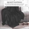 Velvet Plush Blanket with Faux Shearling Reverse - Great Bay Home - 2 of 4