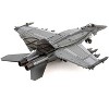 Model Kit Boeing F/A-18 Super Hornet Fighter Aircraft "United States Navy" (Moderate Difficulty) Steel Model by Metal Earth - 4 of 4