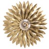 Crystorama Lighting Broche 1 - Light Flush Mount in  Antique Gold - 2 of 4