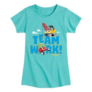 Girls' - Little Tikes - Teamwork Makes the Dream Work Fitted Short Sleeve Graphic T-Shirt - 1 of 4