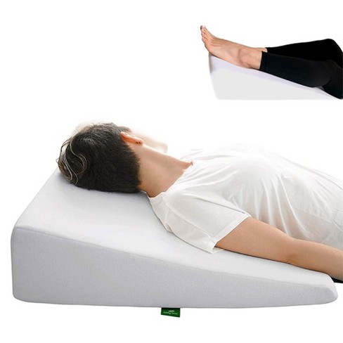 Memory Foam Wedge Pillow Adjustable Sleeping Incline Cushion Bed