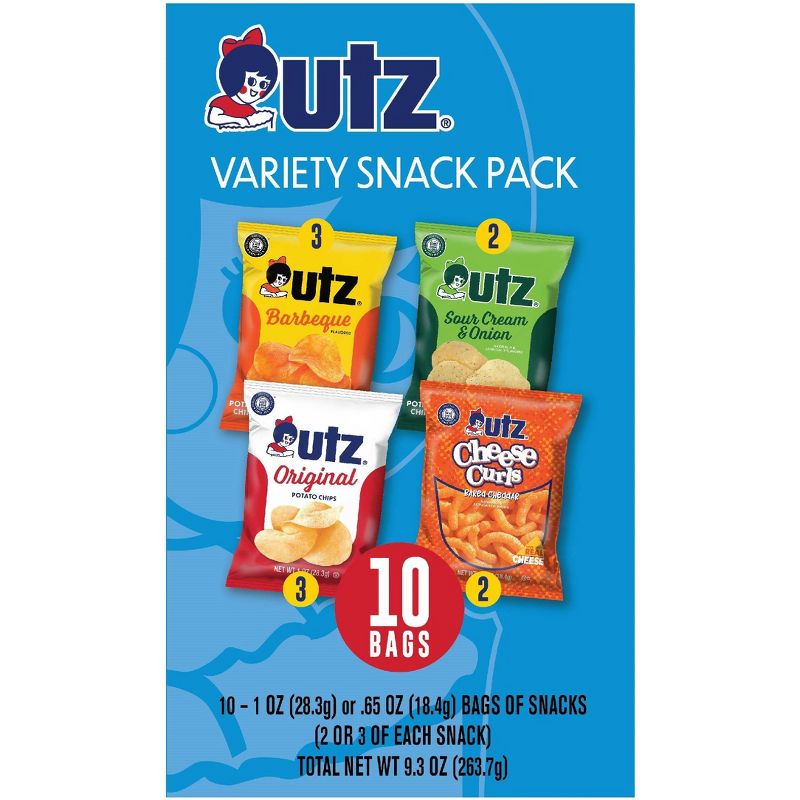 Utz Variety Snack Pack - 10ct/9.3oz, 3 of 5