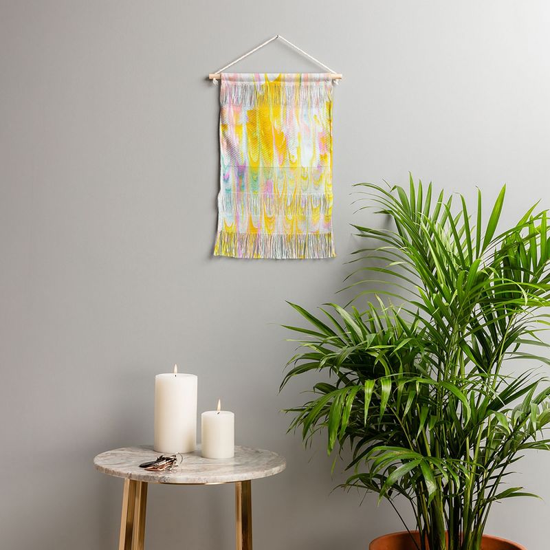 SunshineCanteen marbled pastel dreams Fiber Wall Hanging - Society6, 2 of 4