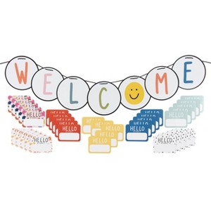 Welcome Class Bulletin Board Kit - Callie Danielle: Teaching Aid for 1st-5th Grade, 42 Pieces, Paper Material - 1 of 4