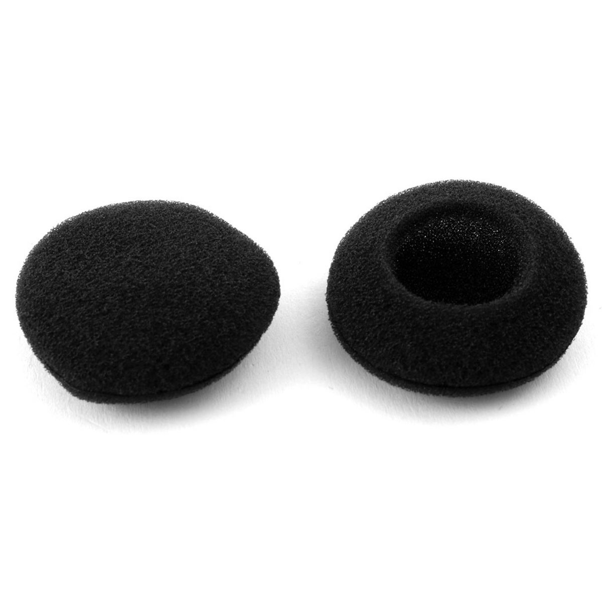 Unique Bargains Sponge Durable Replacement Earpads Black 4 Pcs - thumbnail 2