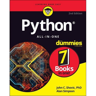 Python All-In-One for Dummies - 2nd Edition by  John C Shovic & Alan Simpson (Paperback)