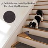 BAGOKIE 15PCS Non-Slip Carpet Stair Treads 8"x30" Mats Indoor for Wooden Steps - 4 of 4