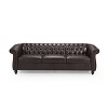 3 Seater Sofa -68014.00PolyesterBRN - 3 of 4