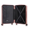 Kumasinova 3Pcs ABS Spinner Luggage Sets,20"24"28"Hardshell Suitcases with TSA Lock,Airline-Approved Checked Luggage Travel Set - 2 of 4