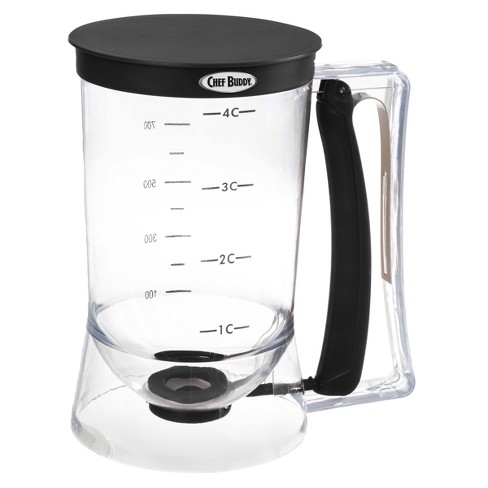 Chef Buddy 4-Cup Pancake Batter Dispenser for Pancakes, Baking Tools - image 1 of 4