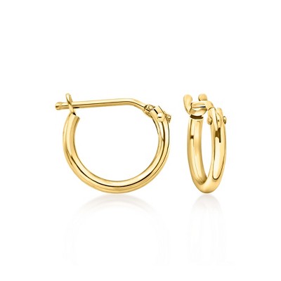 Ross-Simons Child's 14kt Yellow Gold Hoop Earrings
