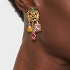 SUGARFIX by BaubleBar Halloween Haul Earrings - Orange/Purple - 3 of 3