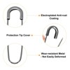 Unique Bargains Metal DIY Blankets Brooch Making Home Sewing Large Safety Pins - 3 of 4