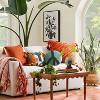 Cotton Chenille Square Throw Pillow with Tassels - Opalhouse™ designed with Jungalow™ - image 2 of 4