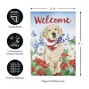 Evergreen Dog with Patriotic Bandana Garden Suede Flag 12.5 x 18 Inches Indoor Outdoor Decor - 3 of 4