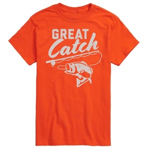 Men's - Instant Message - Great Catch Short Sleeve Graphic T-Shirt - 1 of 4