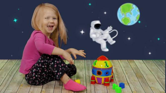 The Learning Journey Rocket Shape Sorter, 2 of 8, play video
