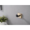 OUTSUPPLY 2 Pack Wall-Mounted Stainless Steel Bathroom Towel Hooks, Coat Hooks for Bathroom, Bedroom, Kitchen - 3 of 4