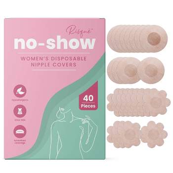 Ubrand 100 Pieces Nipple Cover Breast Covers Disposable Bra Pad Bra  DisposableBreast Pasties Self-Adhesive No Show Bra for Women, Beige, Large  : : Clothing, Shoes & Accessories