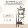 PAGED Ladder Bookshelf Wooden Storage Display Stand Shelf with Open-Back Design for Home Office, Study - 3 of 4
