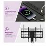 TV Stand for 75/70/65 inch TV with Mount & Power Outlet, Modern LED Entertainment Center with Storage for Living Room - 4 of 4