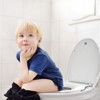 Round Toilet Seat with Cover - Soft-Close Toddler Potty Training Seat, Durable Hinges & Easy Release Hardware - PP Material - 2 of 4