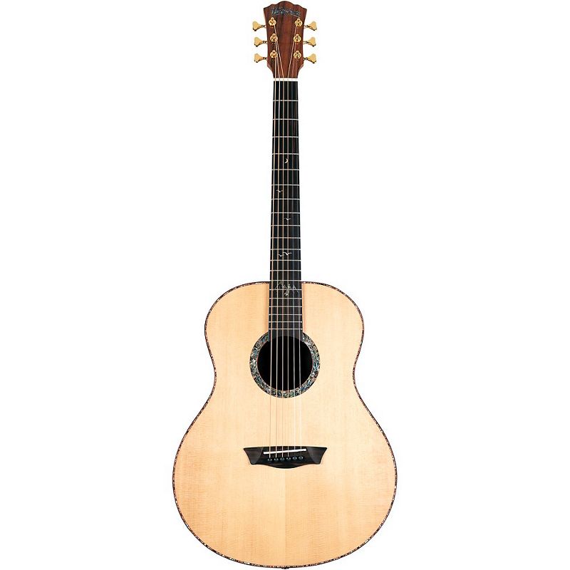 Washburn Bella Tono Elegante S24S Studio Acoustic Guitar Gloss Natural, 3 of 6