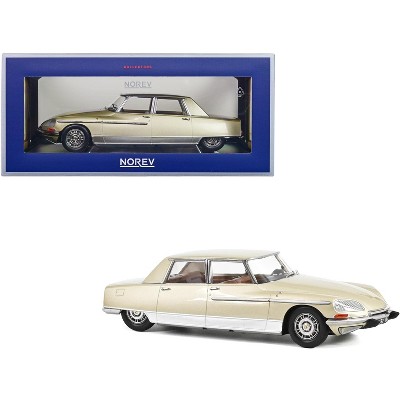 1969 Citroen DS 21 Lorraine Champagne Gold Metallic 1/18 Diecast Model Car by Norev