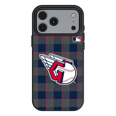 MLB American League Teams Plaid MagSafe Compatible Cell Phone Case for Apple iPhone 17 Series