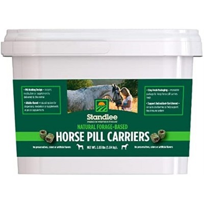 Standlee Hay Company Premium Products Horse Pill Carriers, 2lb Tub