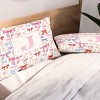 Deny Designs King April Lane Art Bows Monogram J Microfiber Printed Pillow Sham - 2 of 3