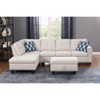 NicBex Couches for Living Room 98" Left Hand Facing Sofa Couches Modern Comfy Upholstered Sofa with Chaise and Storage Ottoma - 3 of 4