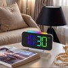 REGALWOVEN HMETOL Digital Corded Electric Plastic Adjustable Volume Alarm Clock 6.3"L x 1.0"W x 3.4"H 1 Pc - 2 of 4