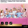 Plastic Tablecloth Disposable, Tablecloths for Rectangle Tables 54 inch. x 108 inch. Fits Tables Up to 8 Feet, Table Cloth for Party - SparkSettings - 2 of 4