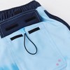 Men's NEFF La Bodega Hot Lap Blue Hot Tub Swim Trunks - 3 of 4