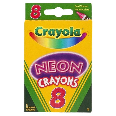 Crayola Neon Crayons 8/Pack 506352