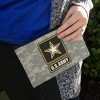 U.S. Army Logo On Camo Makeup Cosmetic Bag Organizer Pouch - 3 of 4
