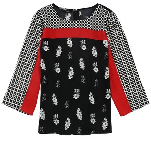 Alfani Womens Split Sleeve Pullover Blouse - 1 of 1