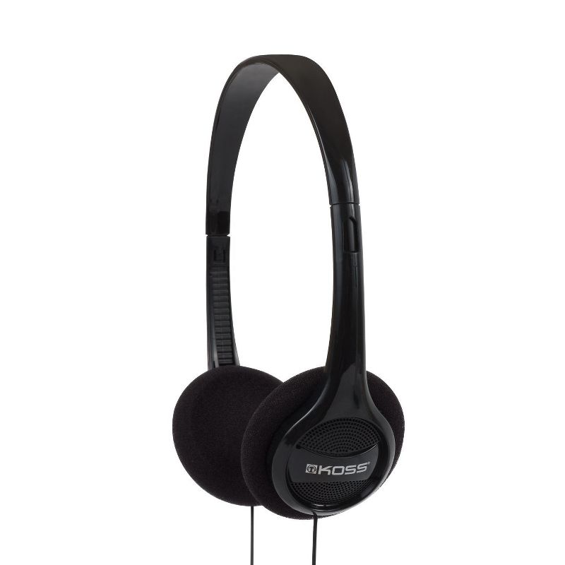 Koss KPH7 Lightweight Portable On-Ear Headphones Bundle (Black, 20-Pack), 3 of 4