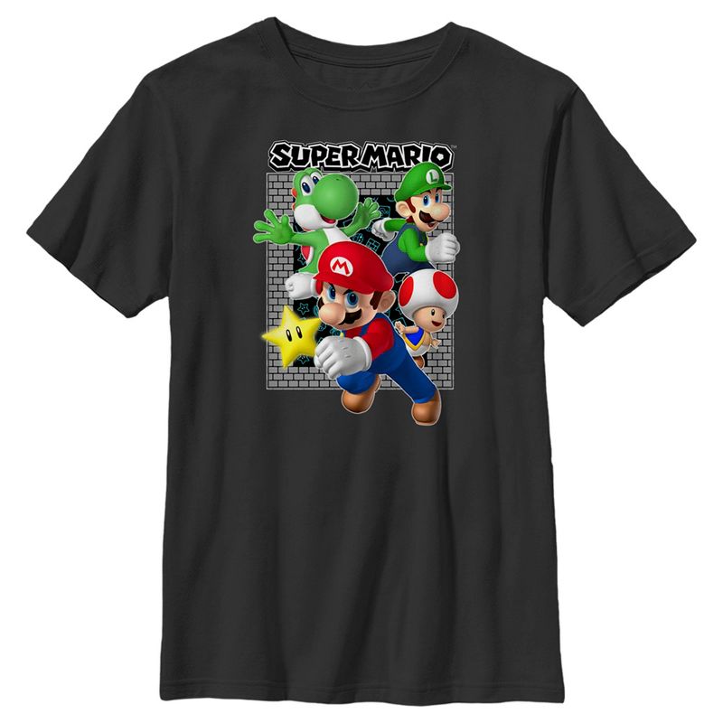 Boy's Nintendo Super Mario Brick T-Shirt, 1 of 5