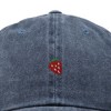 Dalix Lil Strawberry Embroidered Cotton Summer Outdoor Baseball Cap Dad Hat Womens - 2 of 4