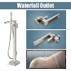 Mixxidea Standing Tub Faucet Brushed Nickel - 2 of 3